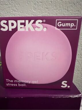 Authentic Speks Memory Gel Stress Ball - Pink